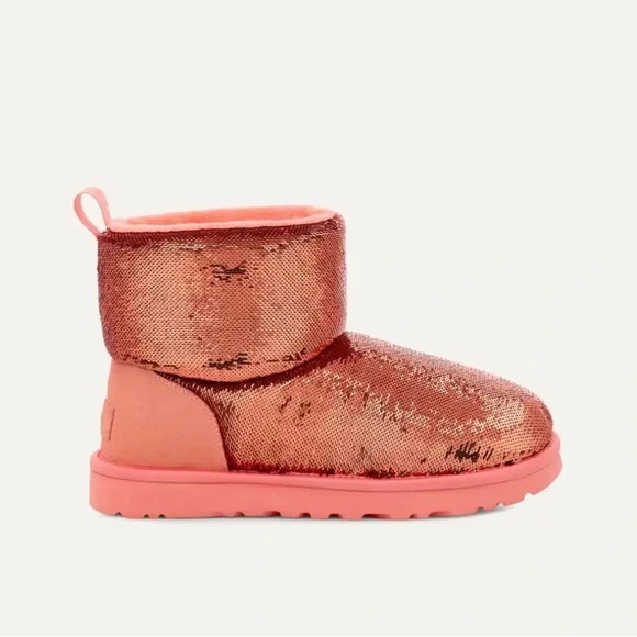Ugg Classic Mini Mirror Ball Boots - Picture 1 of 6